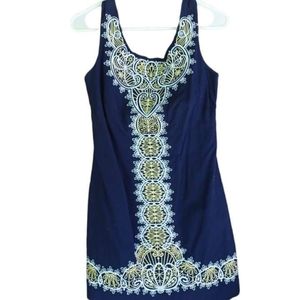 LILLY PULITZER Delia True Navy Catch A Ray NWOT